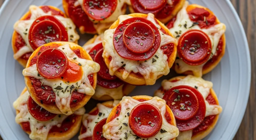 Keto Pepperoni Pizza Bites