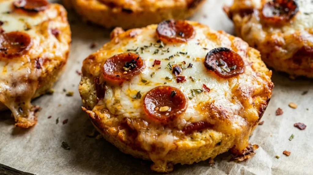 Keto Pepperoni Pizza Bites